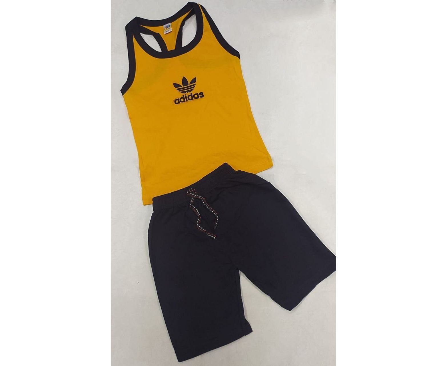 Yellow adidas tank on sale top