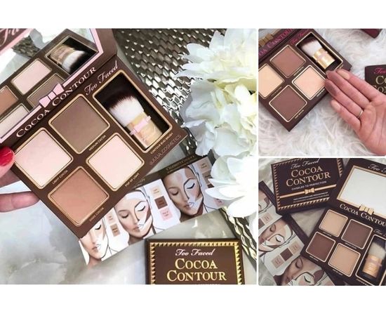 ПАЛЕТКА ДЛЯ КОНТУРИНГА ЛИЦА too faced cocoa contour, код 6290004